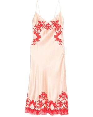 Ermanno Scervino Embroidered Long Dress