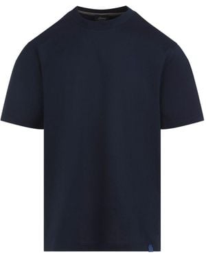 Brioni Cotton T-Shirt - Blue