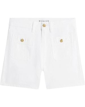 Tommy Hilfiger Denim Shorts - White