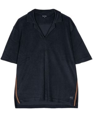 Paul Smith Polo Towel Stripe - Blue