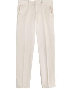 Fay Capri Model Trousers - White