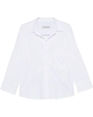White Sand Cotton Shirt - White