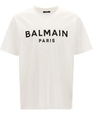 Balmain Cotton T-Shirt - White
