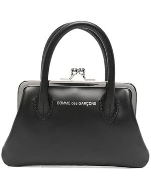 Comme des Garçons Leather Mini Bag - Black