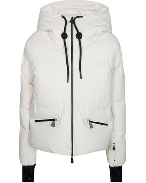 Moncler Allesaz Short Down Jacket - White