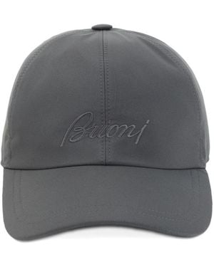 Brioni Nylon Baseball Cap - Grey