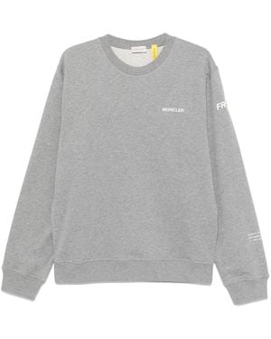 Moncler Genius Maxi Logo Sweatshirt - Grey