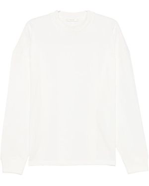 The Row Dolino Cotton Crewneck Jumper - White