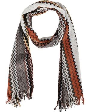 Missoni Multicoloured Scarf - Black