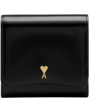 Ami Paris Paris Wallet - Black