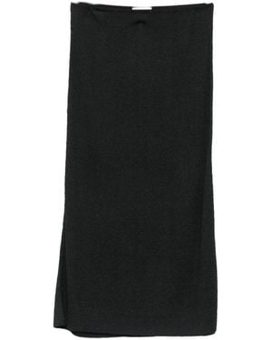 The Row Oboe Silk Skirt - Black