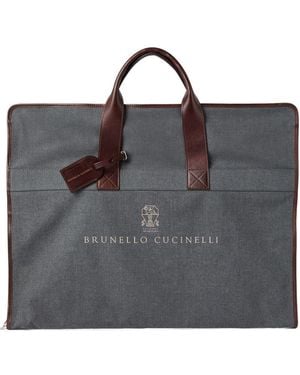 Brunello Cucinelli Suit Cover - Black