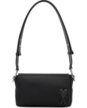 Ami Paris Marcel Crossbody Bag - Black