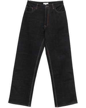 Alaïa Denim Cotton Jeans - Black