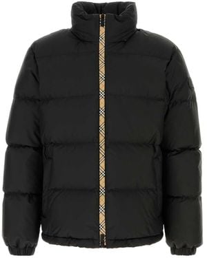 Burberry Snowdon Short Down Jacket - Black