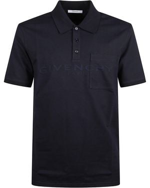 Givenchy Regular Fit Polo Shirt - Blue