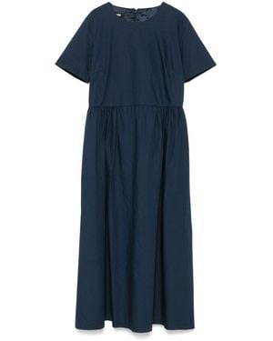 Add Poplin Midi Dress - Blue
