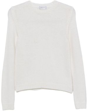 Base London Wool Crewneck Jumper - White