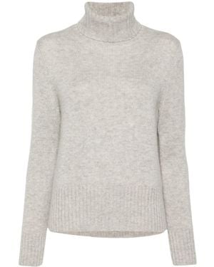 Allude Wool Jumper - White