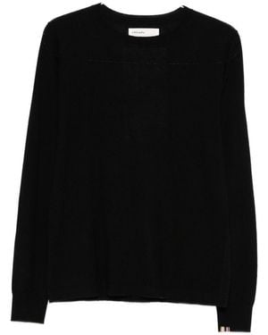 Extreme Cashmere Wool And Cashmere Crewneck Jumper - Black