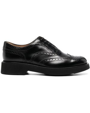 Church's Burwood Leather Oxford Brogues - Black