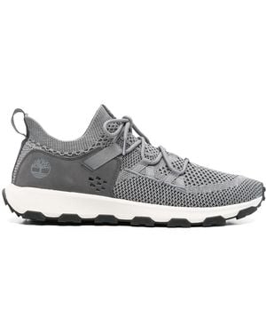 Timberland Knitted Trainers - White