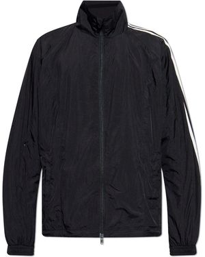 Y-3 Felpa Sportiva Con Logo - Blu