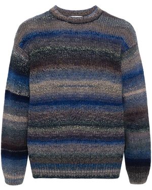 YMC Undertones Jumper - Blue