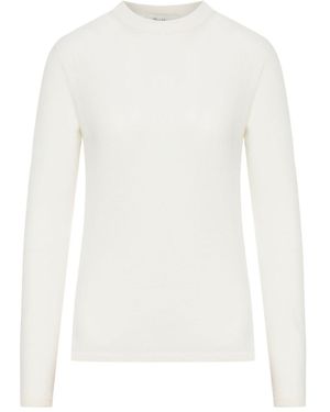 Max Mara Maglione Girocollo - Bianco