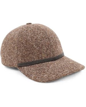 Brunello Cucinelli Cappellino Da Baseball - Marrone