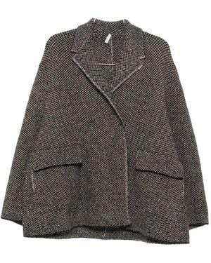 Boboutic Wool Coat - Grey