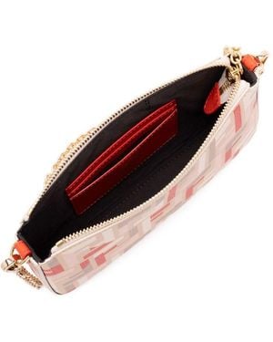 Fendi Baguette Ff Pouch - Brown
