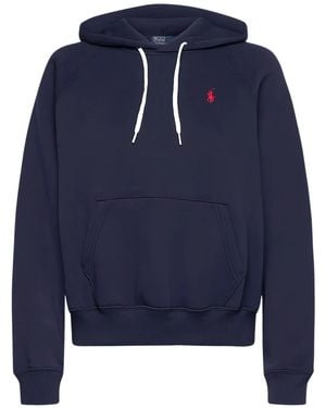 Polo Ralph Lauren Pony-Embroidered Hoodie - Blue