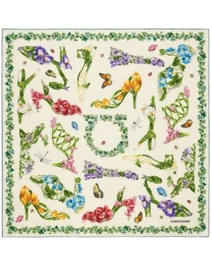 Ferragamo Foulard - Verde