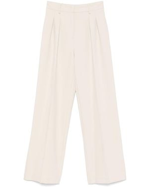 Patrizia Pepe Tailored Trousers - White