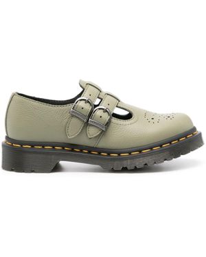Dr. Martens 8065 Mary Jane Leather Shoes - Green