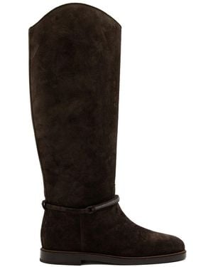 Brunello Cucinelli Leather Boots - Black