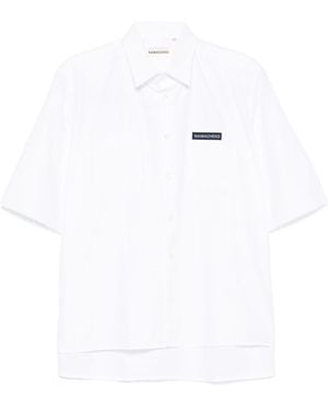 NAMACHEKO Guard Shirt With Short Sleeves - White