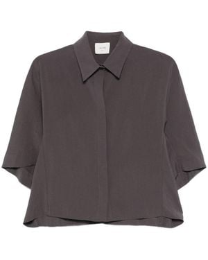 Alysi Short-Sleeve Shirt - Grey