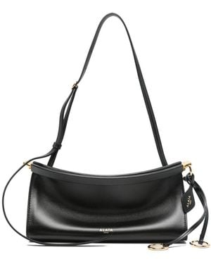 Alaïa Compact Le Click East West Shoulder Bag - Black