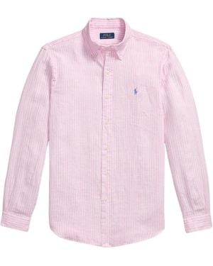 Polo Ralph Lauren Linen Shirt - Pink