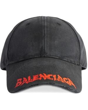 Balenciaga Logo Hat - Grey
