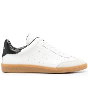 Isabel Marant Bryce Leather Trainers - White