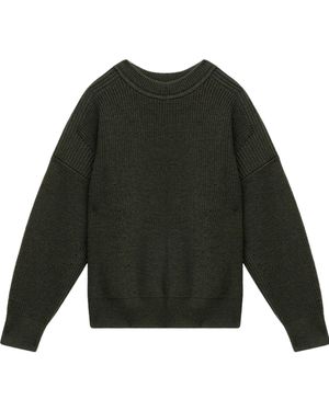 Isabel Marant Row Neck Sweather Barry - Green