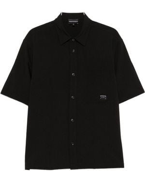 Emporio Armani Logo Shirt - Black