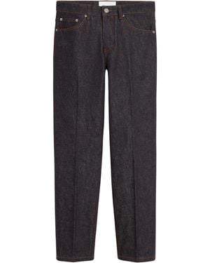 Ami Paris Parisian-Fit Cotton Jeans - Blue