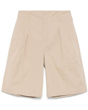 Lemaire Cotton Bermuda Trousers - Natural