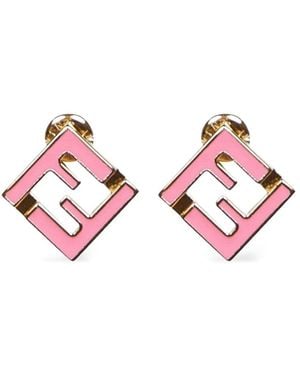 Fendi Forever Earrings - Metallic