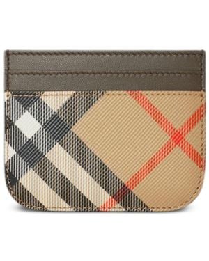 Burberry Check Card Case - Multicolour