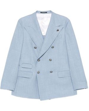 Gabriele Pasini Double-Breasted Blazer - Blue